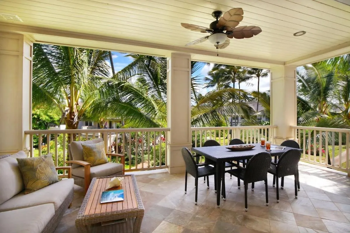 Villa D211 Second Floor 3-Bedroom Poolside Lanai Koloa United States