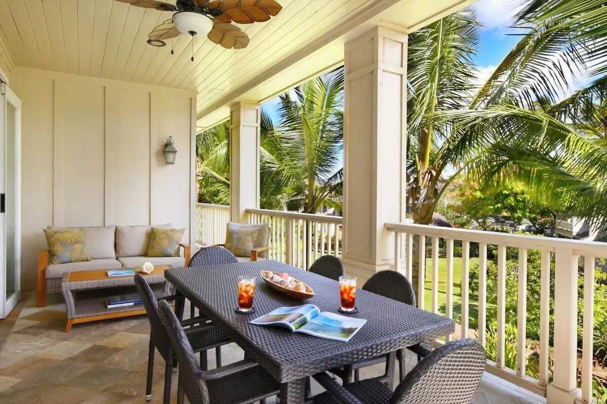 Villa D211 Second Floor 3-Bedroom Poolside Lanai Koloa United States